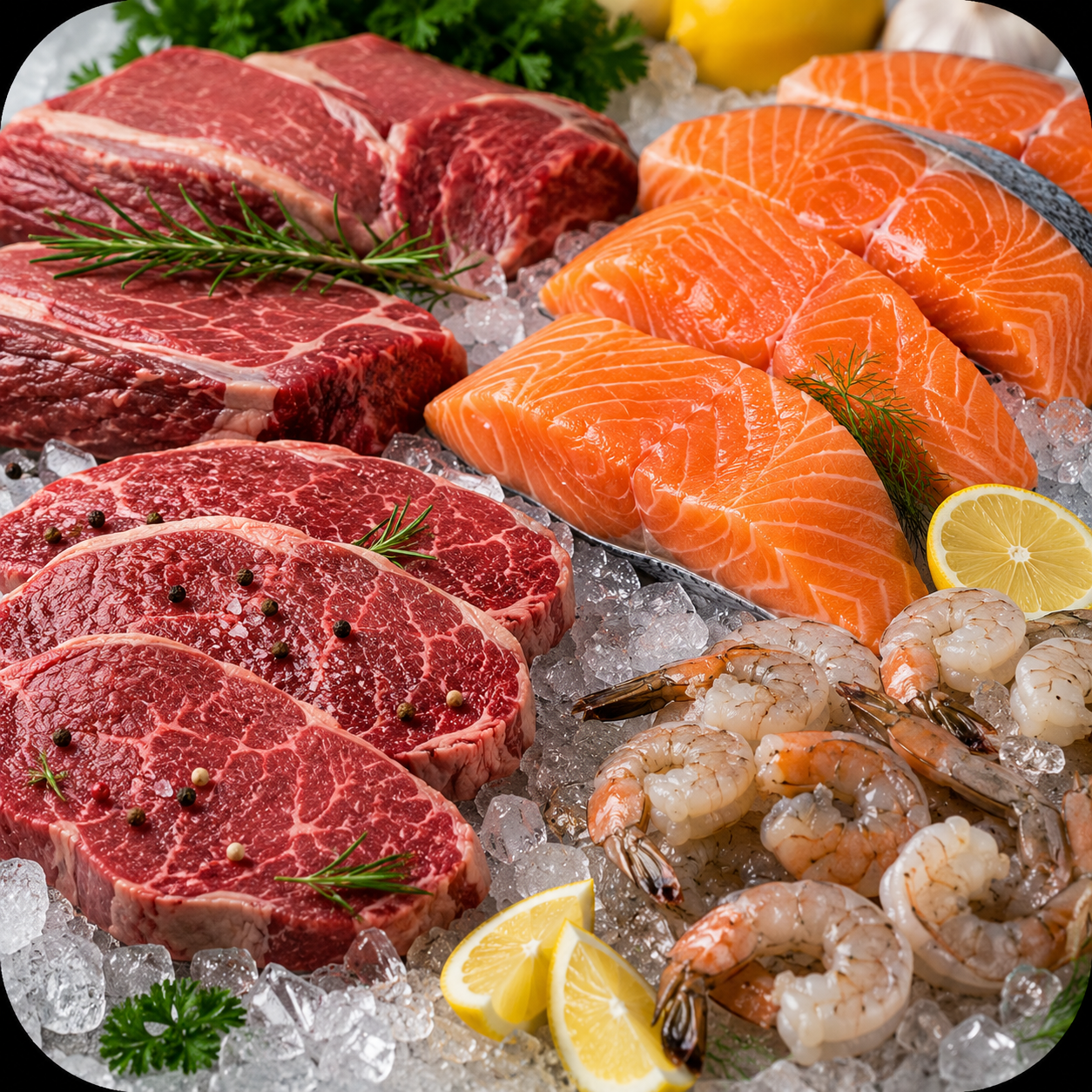 Meat and seafood cold chain transport